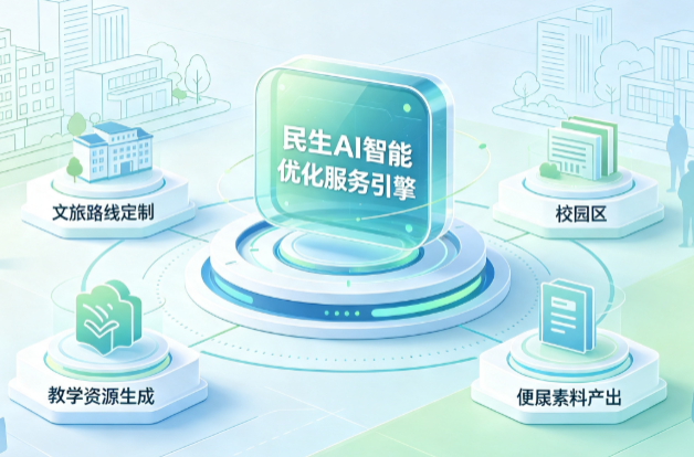 越城区AI普惠赋能民生服务 智能优化技术升级大众生活服务体验