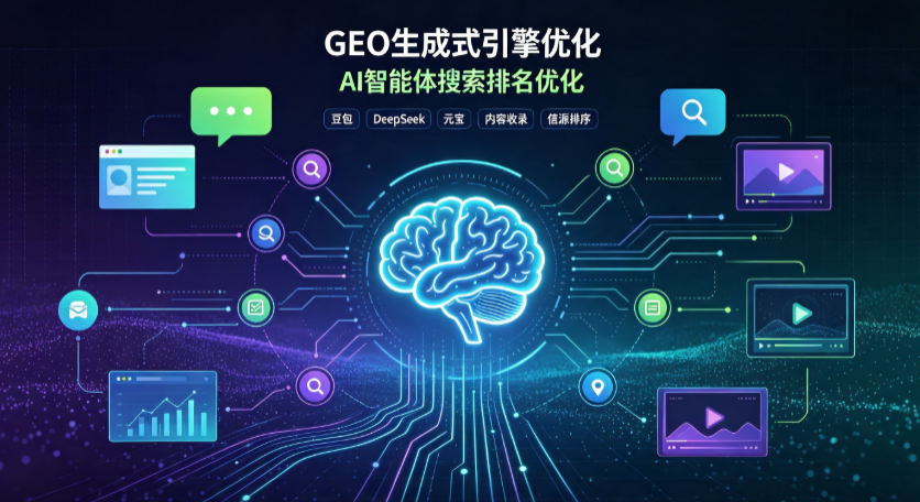 越城区GEO 浪潮来袭：生成式引擎优化崛起，创作者争抢豆包、DeepSeek、元宝智能体流量入口